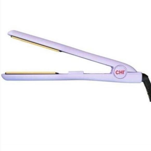 NWT Lavender Purple CHI Tourmaline Ceramic Hairstyling Straight Flat Iron 1.5" - Picture 1 of 5